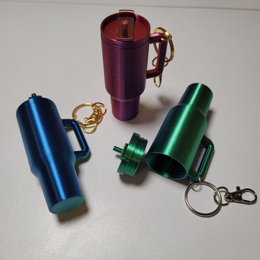 Keychain Top Comes off for Storage