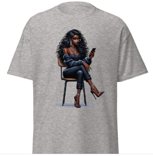 Classy & Sassy front and back print