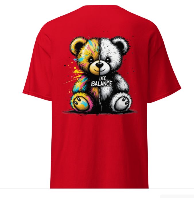 Bear Collection 12 Front and Back Print
