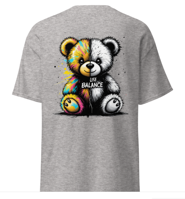 Bear Collection 12 Front and Back Print