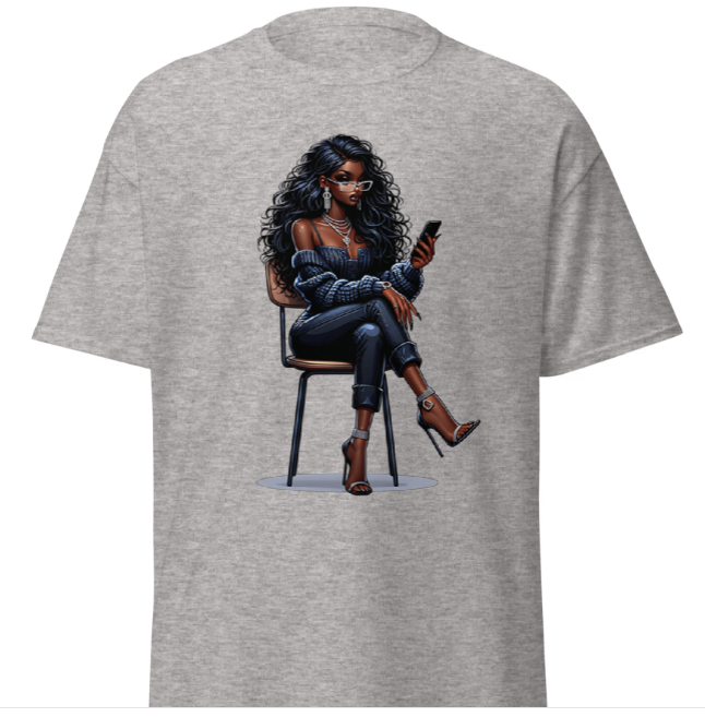Classy & Sassy front and back print