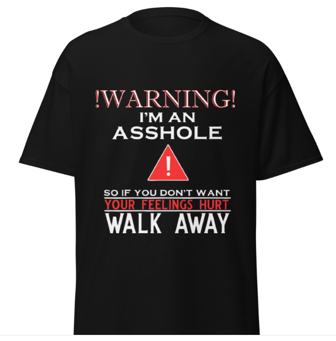 Warning Walk Away